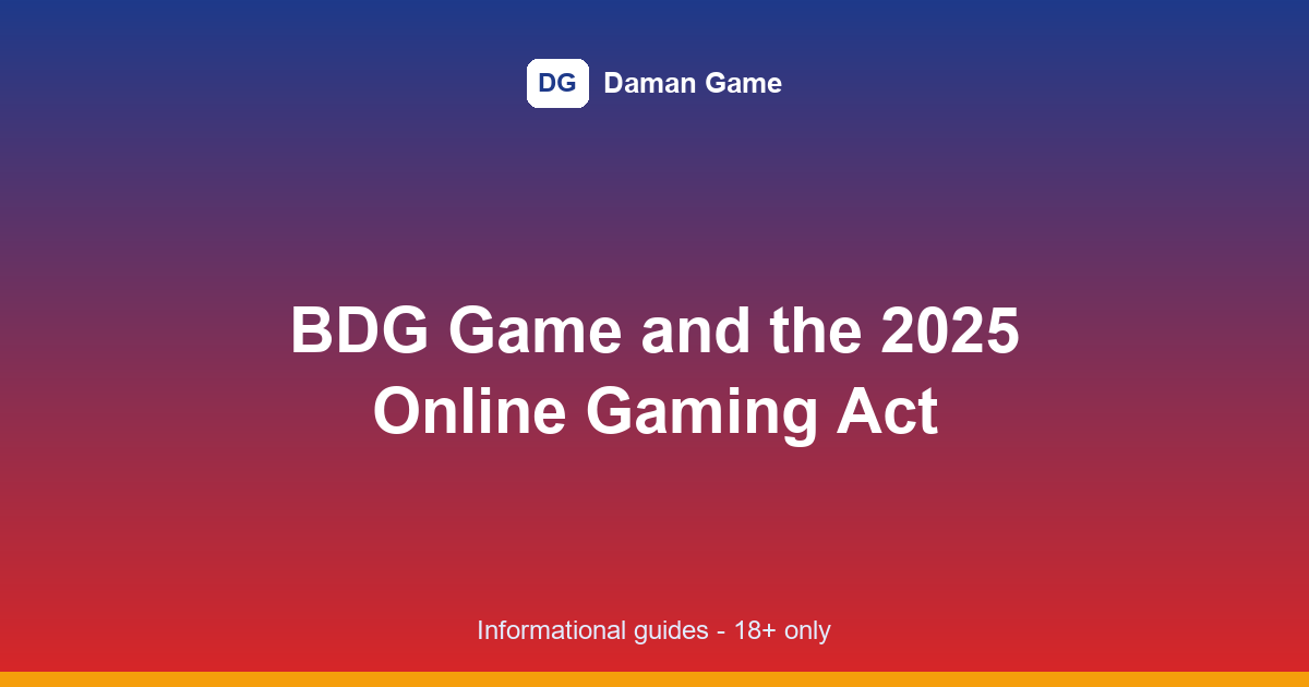 Is Big Daddy Game Legal in India? What the 2025 Gaming Act Means for Players